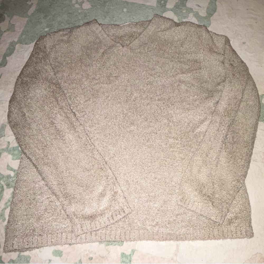 Men's Beige Sweater